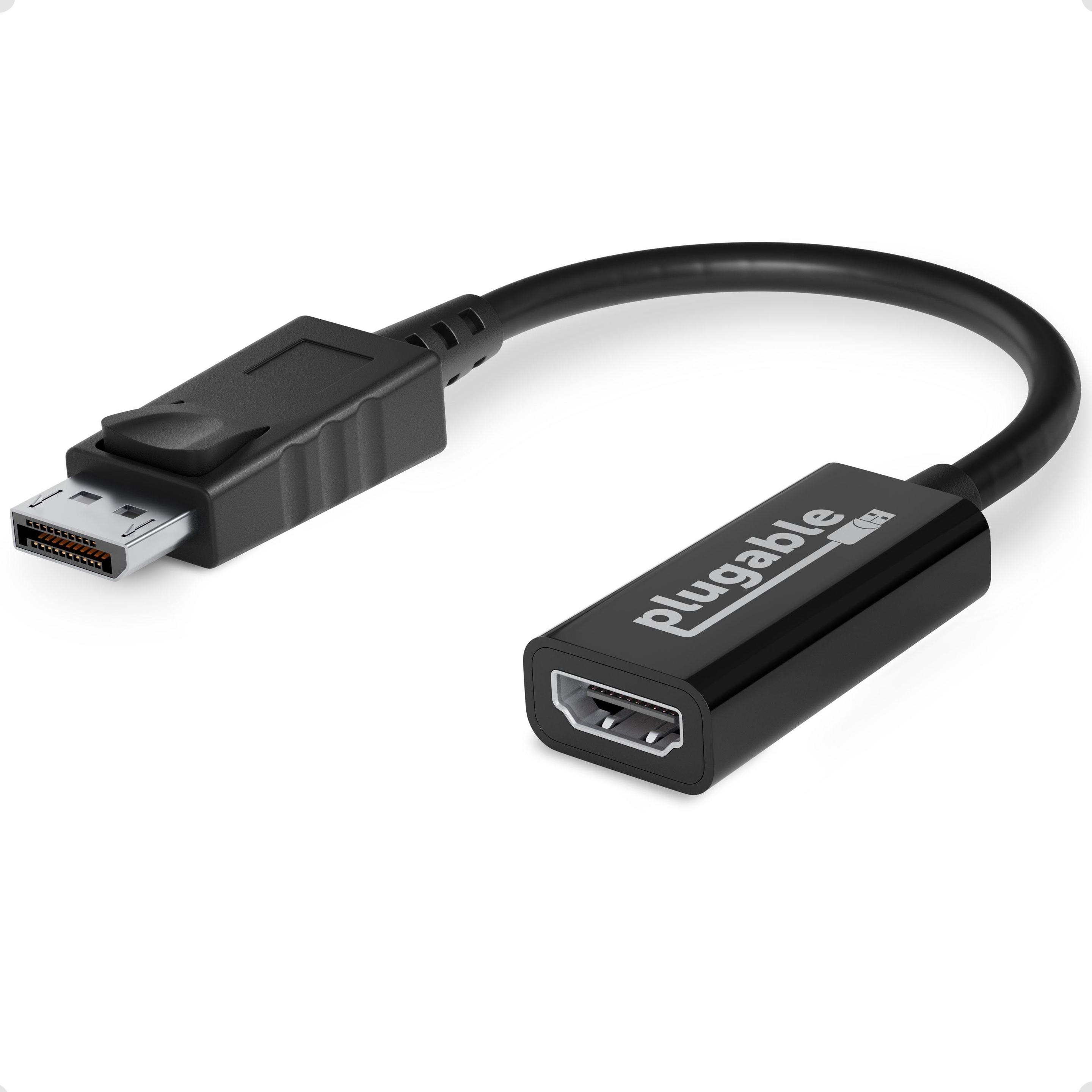 Plugable Active DP to HDMI Adapter, Interne Kabel (PC)