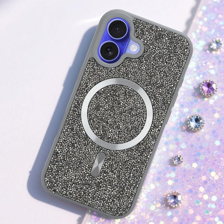 Image du produit Cadorabo Coque pour Apple iPhone 16 Paillettes Scintillant Design (Apple iPhone 16)