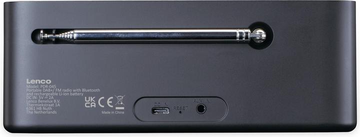 Produktbild Lenco PDR-045BK (DAB+, FM, Bluetooth)