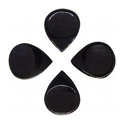 Timber Tone Groove Tones Black Horn (4) (4 x), Plektrum, Schwarz