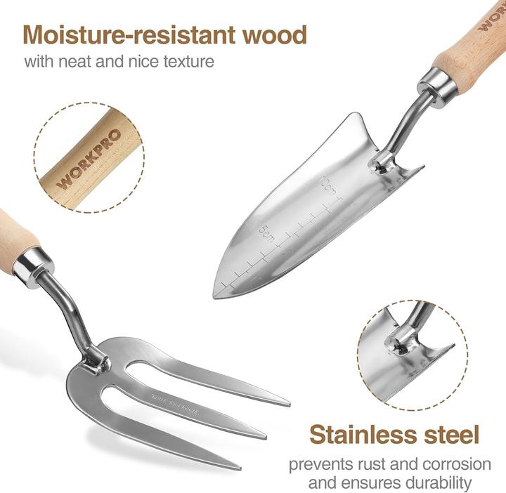 Actual product image Workpro Gartenwerkzeug Set