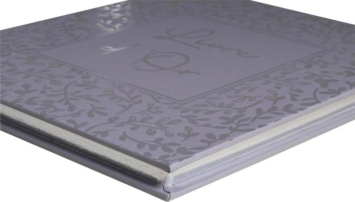 Actual product image Exacompta Gästebuch 70 Blatt blanko, Silberschnitt, 21x19 cm AutentiK (21 x 19 cm)