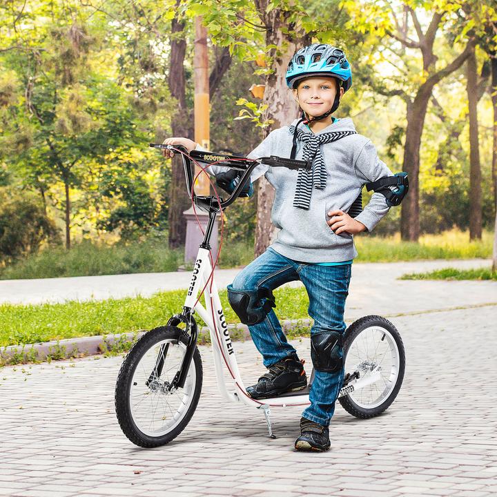 Produktbild Homcom Kinderscooter mit Handbremse