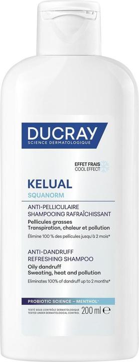 Immagine prodotto Ducray Kelual Squanorm Refreshing Antidandruff Shampoo 200 Ml (Shampoo liquido, 200 ml)