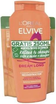 Actual product image L'Oréal Paris L'Oreal Paris Elvive Dream Long Shampoo 400ml + Refill 250ml