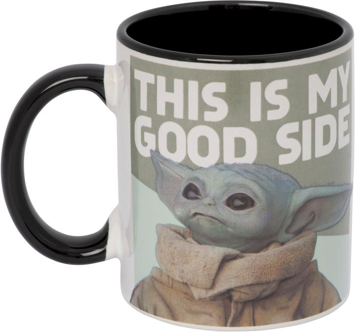 Immagine prodotto Pyramid Star Wars: Coppa colorata Baby Yoda (lato buono) - Coppa (315 ml, 1 x)