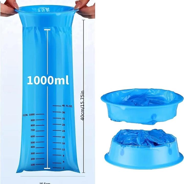 Image du produit ASMI Sacs à vomir (5 x, 1 l)