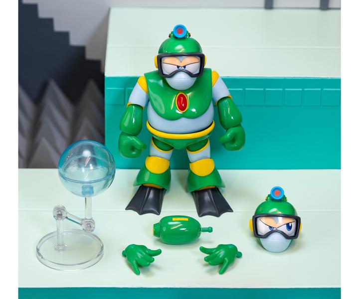 Image du produit Jada Mega Man Bubble Man 4.5" Figure
