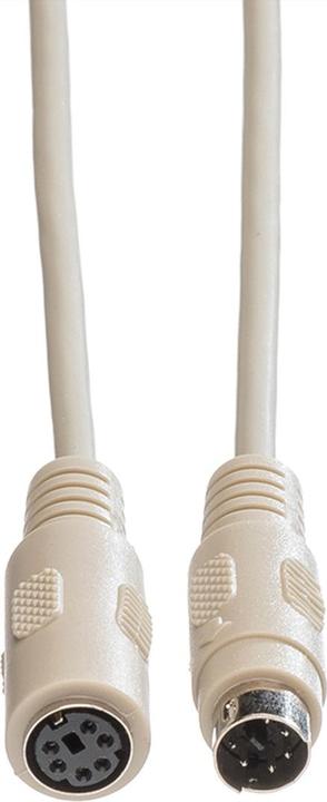 Actual product image Roline PS/2 extension cable (10 m, PS/2)