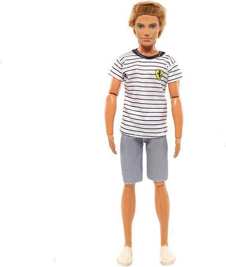 Image du produit Hermex Ken et Barbie Robes Par paires Set Mode Casual Gris Blanc