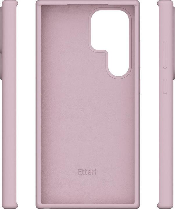 Actual product image Etteri Silicone case for Samsung Galaxy S25 Ultra light pink (Samsung Galaxy S25 Ultra)