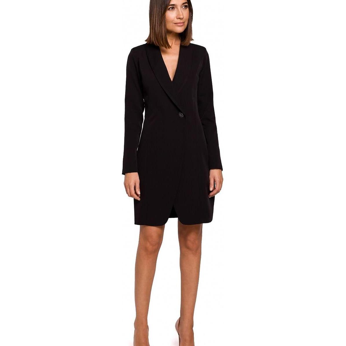 Stylove, Damen, Kleider, Alltagskleid, Schwarz, (M)