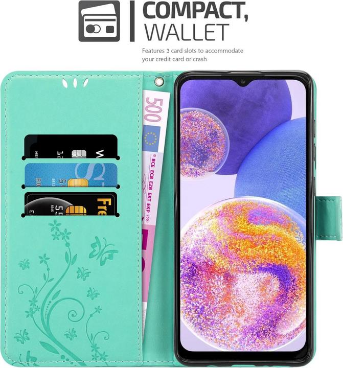 Immagine prodotto Cadorabo Custodia a libro floreale per Samsung Galaxy A23 4G (Samsung Galaxy A23)