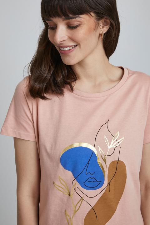 Actual product image Fransa FRFEFRESH 1 T-Shirt 20610304 (S)