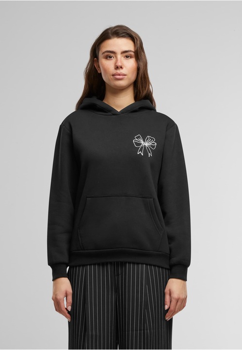 Immagine prodotto Miss Tee Felpa con cappuccio Good Vibes Bow Ladies - 179957 (S)
