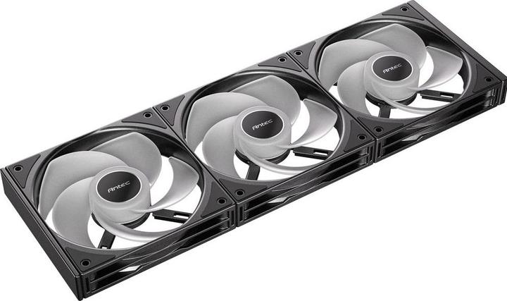 Actual product image Antec Connect 120 Reverse ARGB PWM Zwart set van 3 (120 mm, 3x)