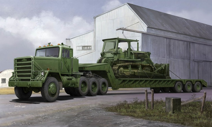 Produktbild Trumpeter M920 Tractor tow M870A1 Semi Trailer