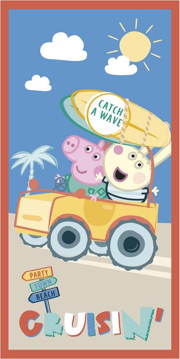 Actual product image Peppa Pig beach towel (140 x 70 cm)