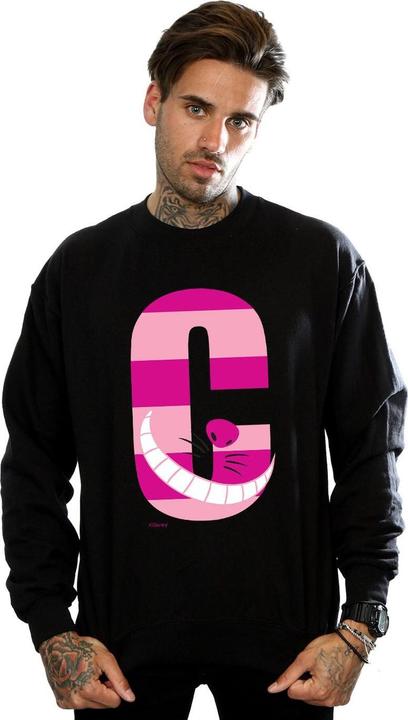Actual product image Disney Mens Alphabet A Is For Alice Sweatshirt (3XL)