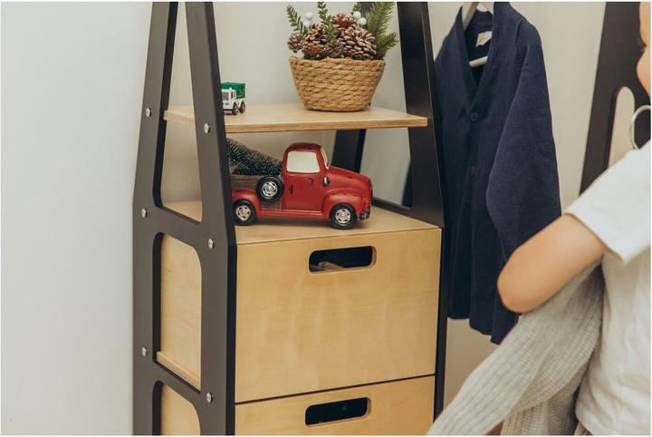 Immagine prodotto Duck Woodworks Armadio per bambini con cassetti