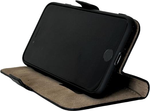 Image du produit Mike Galeli Book-Cover cuir véritable Fabio black (Apple iPhone SE, Apple iPhone 8, Apple iPhone 7)