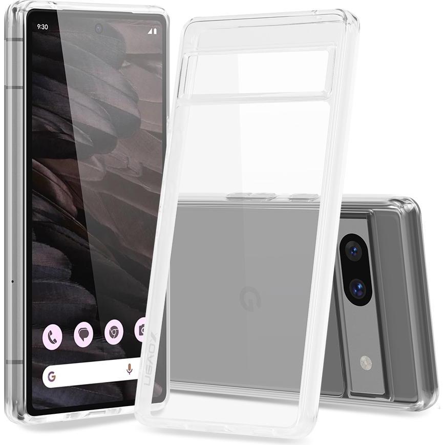 Nevox StyleShell SHOCKFlex Google Pixel 7a transp. (Google Pixel 7a), Smartphone Hülle, Transparent