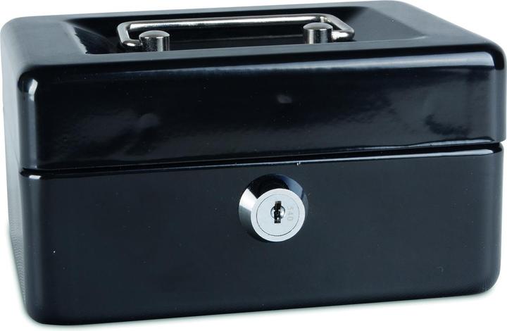Donau Cassette pour l'argent, petite, 152x80x115mm, noir.