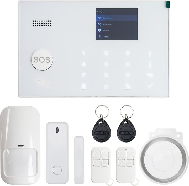 Produktbild PNI Drahtloses Alarmsystem SafeHome PT700 WiFi und GSM 4G mit Internetüberwachung und -warnung, SMS