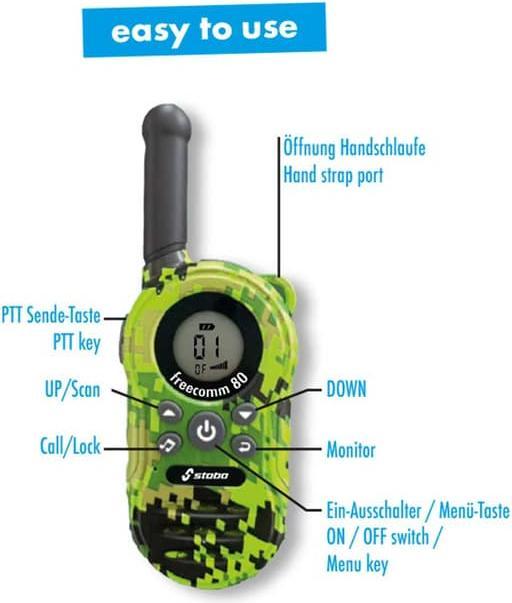 Actual product image Stabo freecomm 80 (5 km)