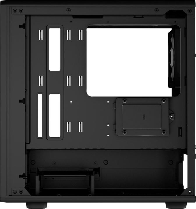 Actual product image Evolveo Panthera, mATX/3x ARGB 120/ Holz+Glas (mATX)