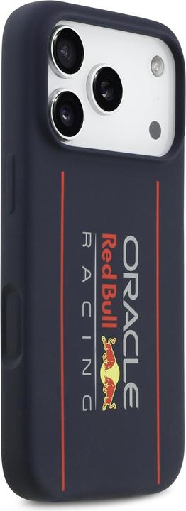 Actual product image Red Bull Silicone Oversize Vertical Logo MagSafe Case for iPhone 17 Pro Max Navy Blue (Apple iPhone 17 Pro Max)