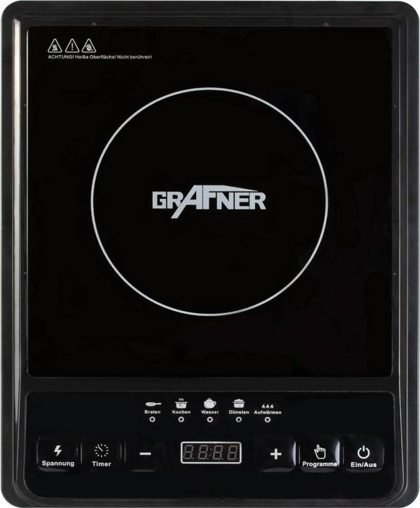 Produktbild Grafner Induktionskochplatte mit 2000 Watt
