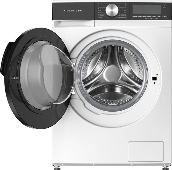 Actual product image Kibernetik MSWS510 MasterSeries Waschmaschine 10kg A-10% Klasse Weiss (10 kg, Left)
