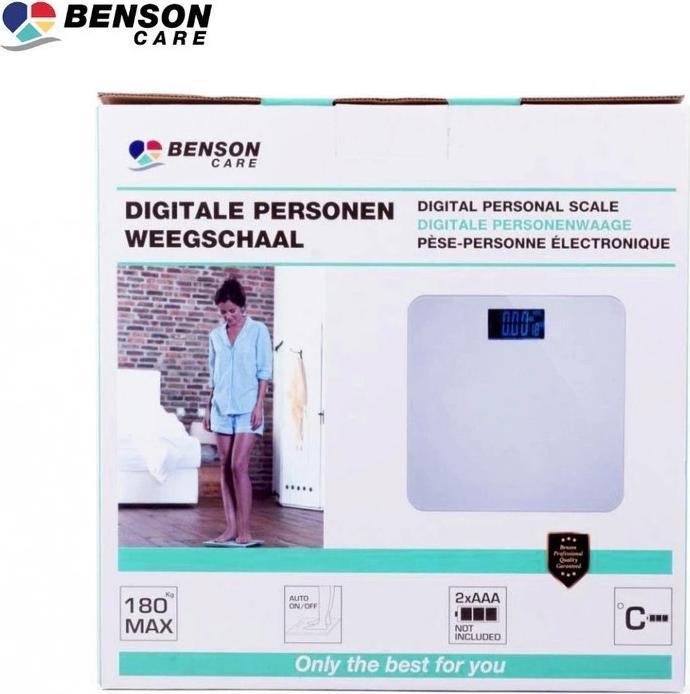 Actual product image Benson Digital personal scale up to 180kg (180 kg)