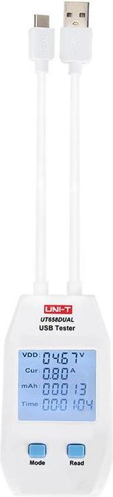 Image du produit Unit UNI- T UT658DUAL usb socket tester