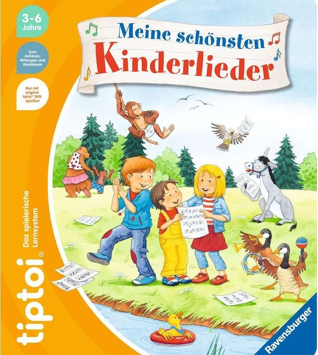 Immagine prodotto tiptoi M. schönsten Kinderlieder-H22 (Tedesco, Cee Neudert, Kerstin M. Colpa, 2022)