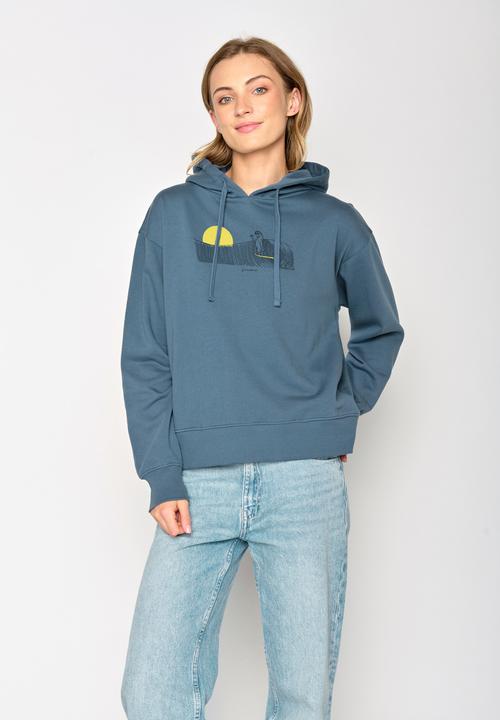 Produktbild Greenbomb Women's Animal Sloth Waves Flipper Pullover (M)