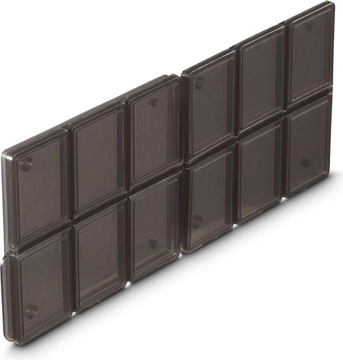Image du produit Hama Geheugenkaartbox For 12 SD-Kaarten Plat Black/Transparant