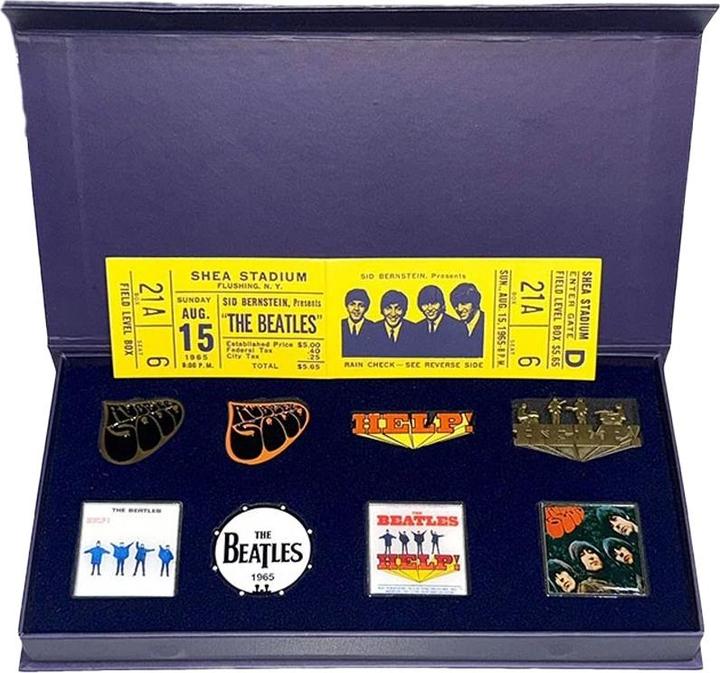 The Beatles 1965 Badge Set