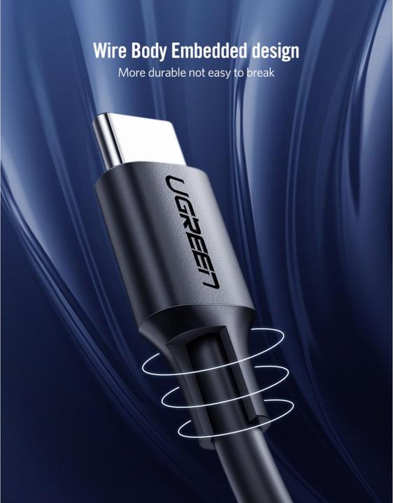 Actual product image Ugreen Cable (3 m, USB 2.0, 60 W)