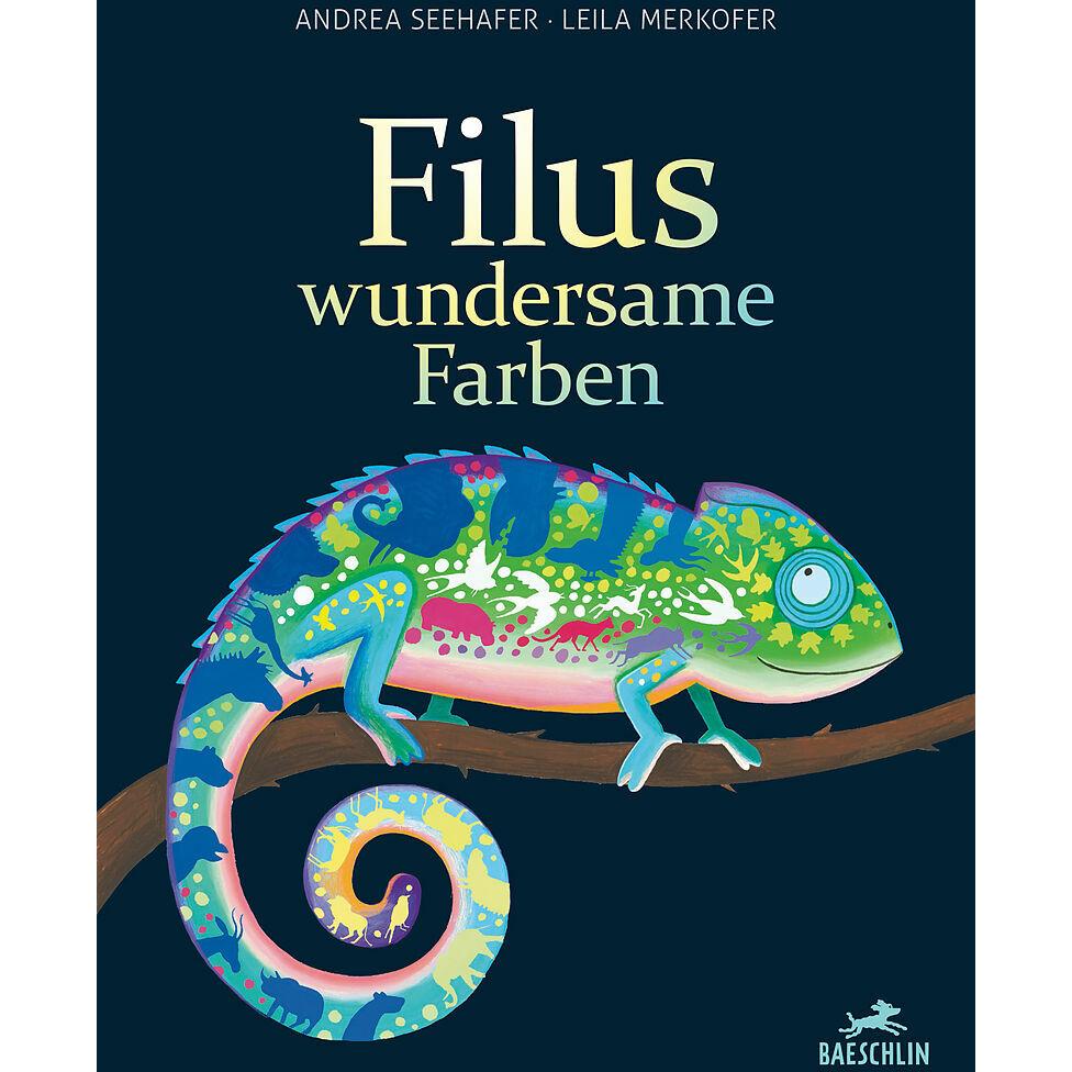 Thumbnail - Filus wundersame Farben, Kinderbücher von Andrea Seehafer, Leila Merkofer