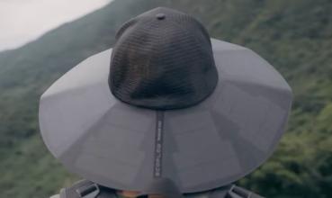 Actual product image EcoFlow Solar hat