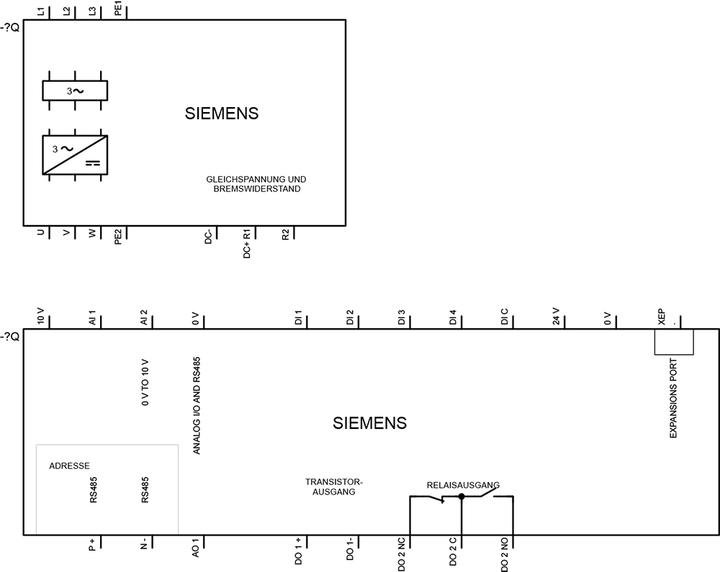 Produktbild Siemens SINAMICS V20, 3AC400V 7,5KW FILTER C3