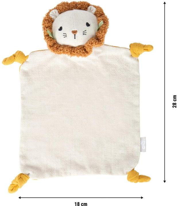 Actual product image small foot Babyspielzeug Schnuffeltuch "Little Lion"