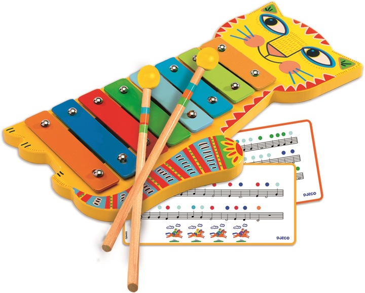 Djeco Metallophone Katze
