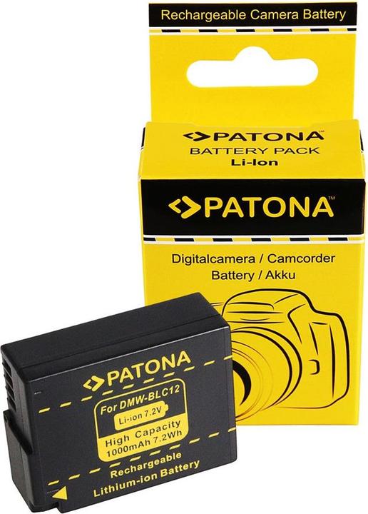 Patona Panasonic DMW-BLC12 (Camera battery)