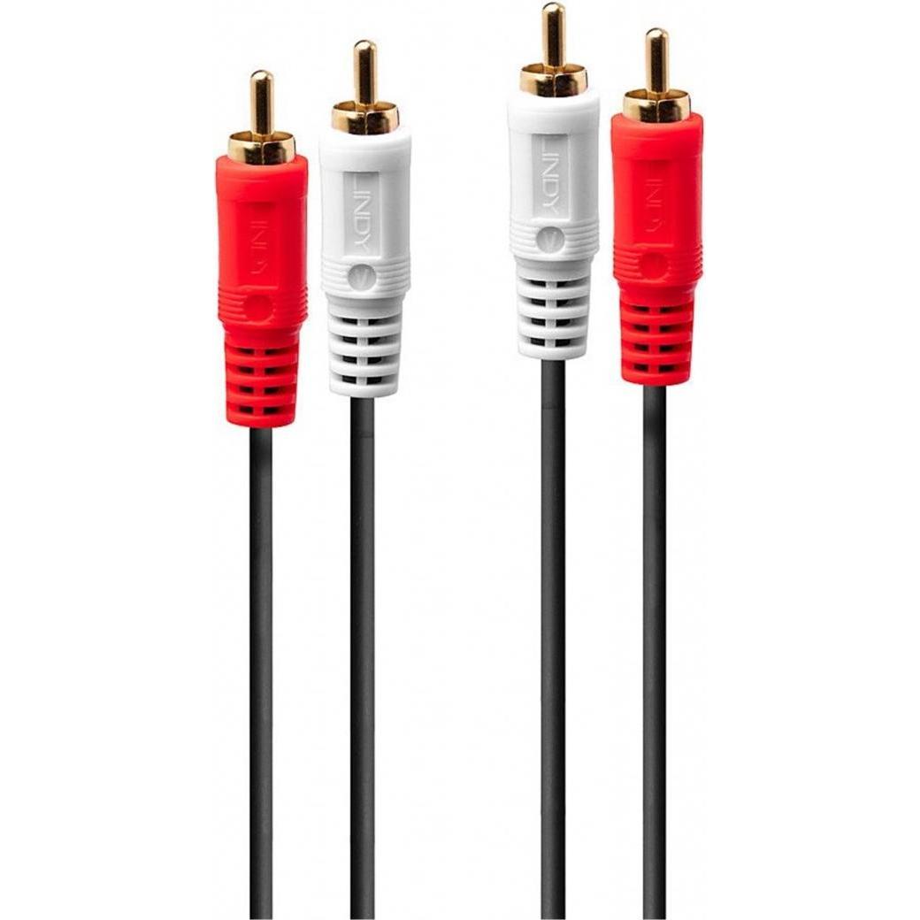 Lindy Stereo Cinch (5 m, Cinch), Audio Kabel