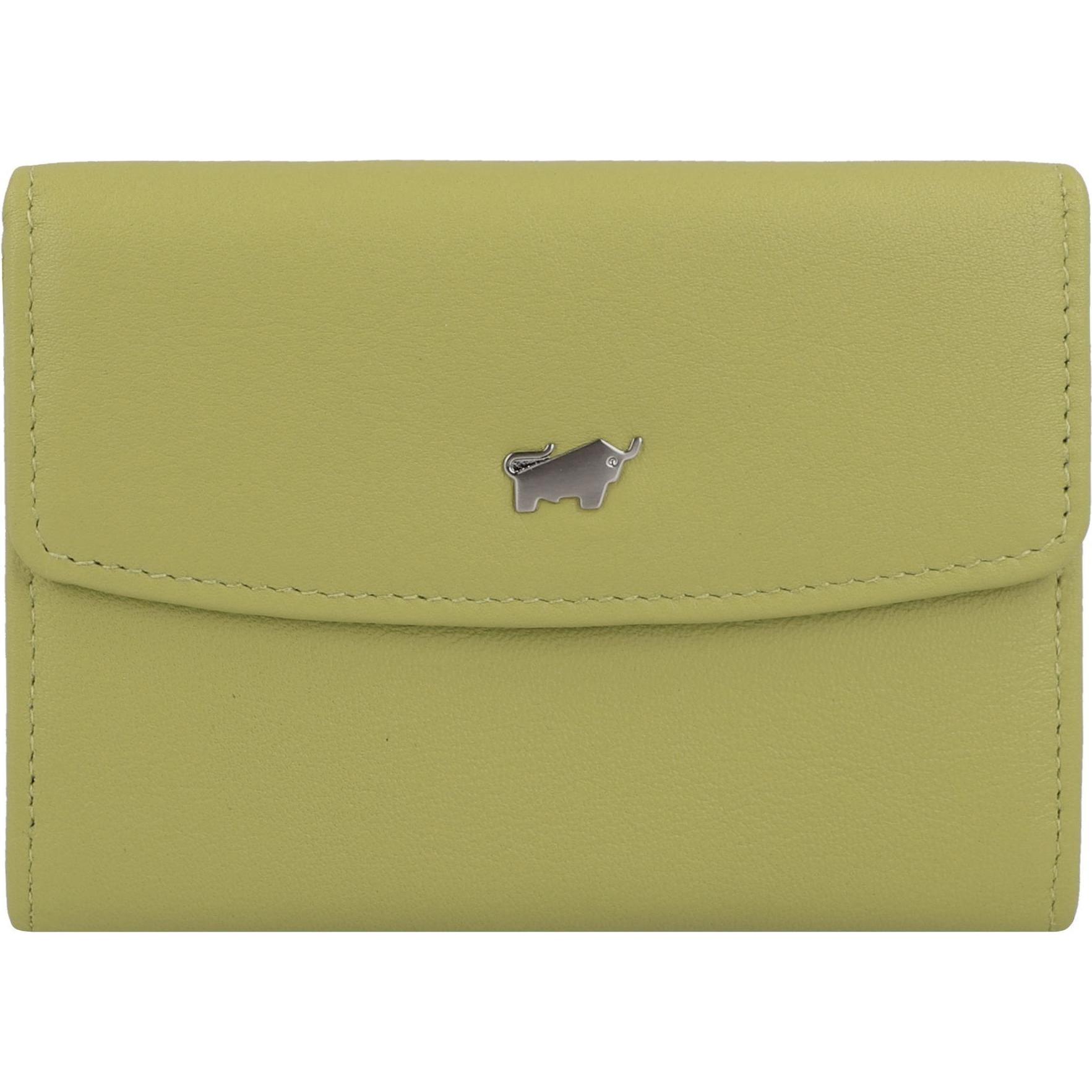 Braun Büffel, Damen, Portemonnaie, Joy Geldbörse RFID Schutz Leder 10.5 cm, Gelb