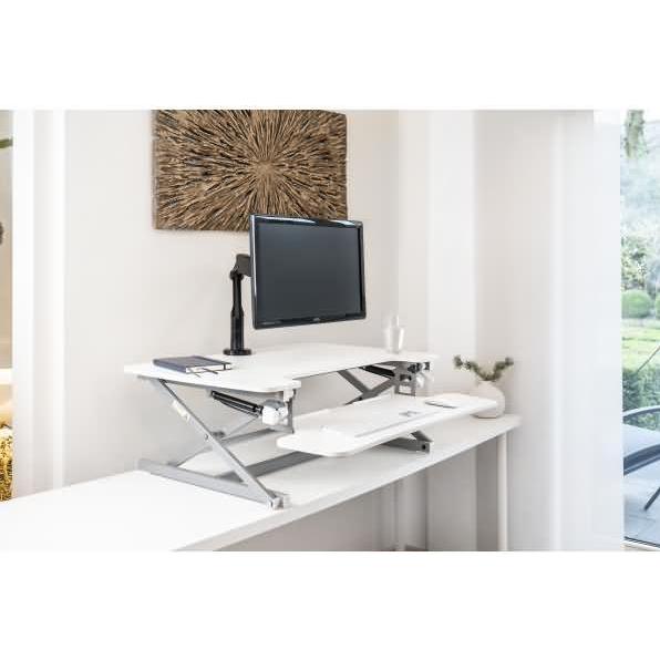 Thumbnail - Novus Flexdesk (Tisch), Monitor Halterung, Grau
