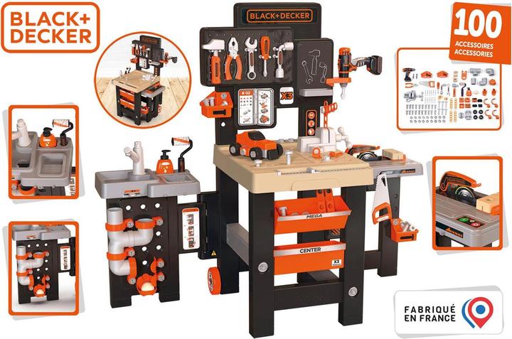 Immagine prodotto Smoby Black+Decker Mega Workbench Center